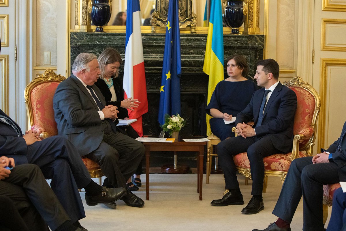 APUkraine's tweet image. Офіційний візит Президента України Володимира Зеленського до Франції. Найяскравіші моменти.