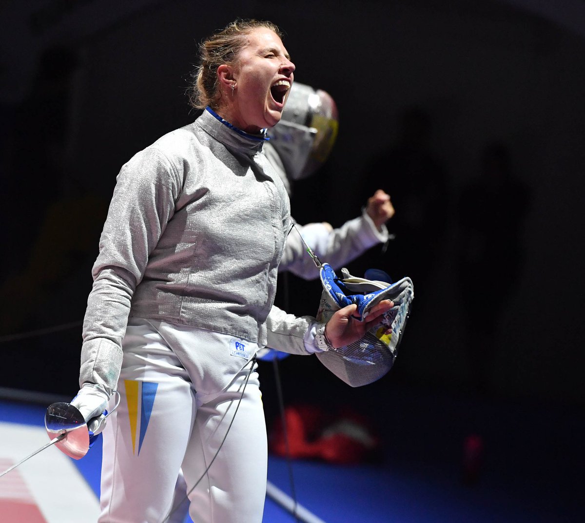 OlympicUA's tweet image. Нестримна!!!🥇🤺🏆

Українська шаблістка Ольга Харлан  вшосте здобуває особисте золото чемпіонату Європи!!!

Вітаємо спортсменку, її тенерів Олега Штубабіна і Юрія Марченка, а також Національну федерацію фехтування України на чолі з Вадимом Гутцайтом. Так тримати!!!🇺🇦👍