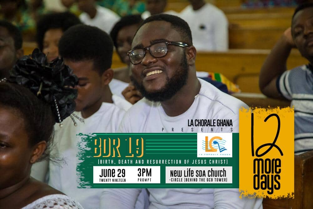 LachoraleGhana's tweet photo. 12 days to go; #BDR19
@quo_ffy @ComedianOB @pastorjoe4 @symphonials @HeraldsVVU @ovc_gh @oparedawuro @gyasi_abigail @atobrahasiamah @EnochAtobrah @kwaku_kiki https://t.co/226m20Cmh0