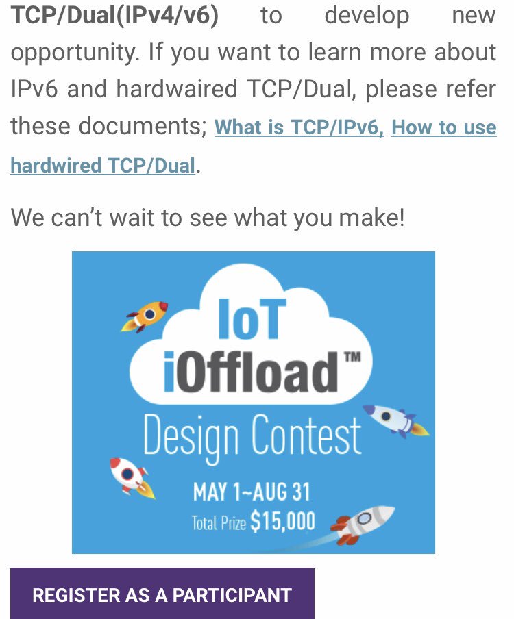 daqsyspty's tweet image. Wiznet is sponsoring a contest of IoT. You can win 1k USD for your implemented idea.  
I am not participating but testing the hardware (W6100) that is based on Cortex-M MCUs (M3). #wiznet #wiznetian #iotdesigncontest #iot #armcortex #armcortexm3