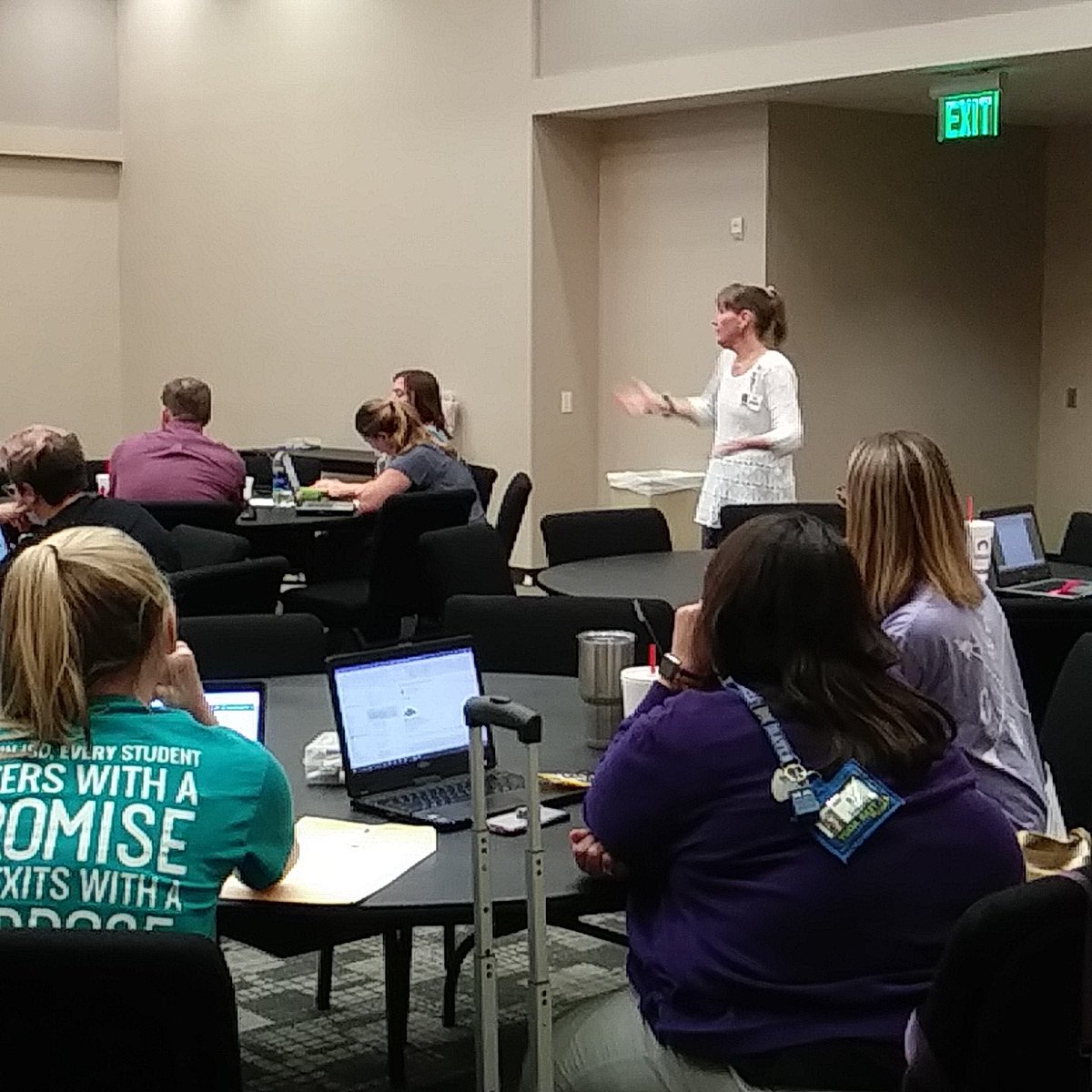 Four Strategies for Authentic Writing with @MrsBeasleyKOHS at the Secondary ELA #LiteracyCrossroad2019 Conference.