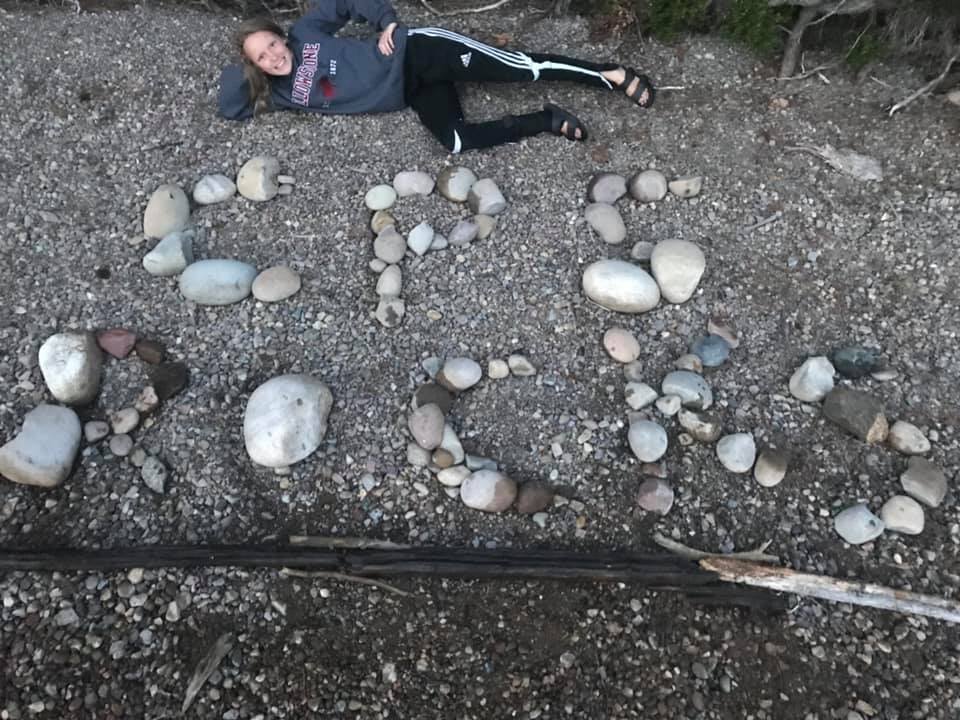 Szydlowskim's tweet image. A Teton/Yellowstone Trip student made some great art!  #TetonsCPS