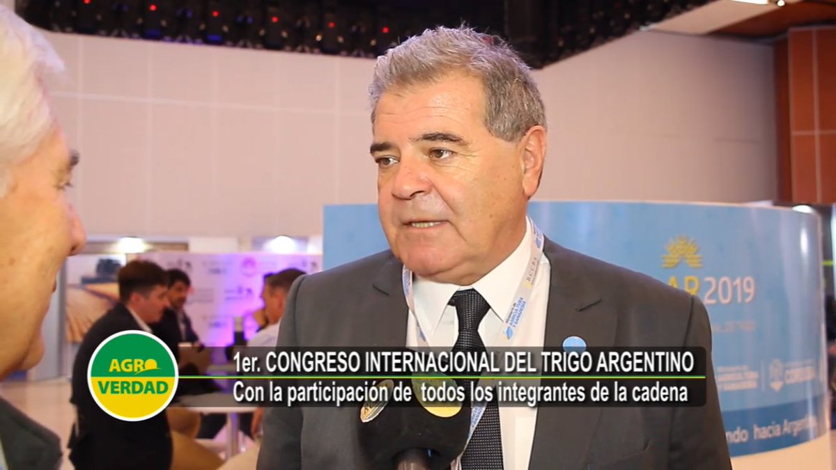 #AgroVideo📺 
Ecos de #TrigAR2019🌾🇦🇷
El congreso triguero internacional que le hacía falta a la Argentina
“Se ha generado un evento estratégico y trascendente en un momento clave para la producción triguera nacional” dice <a href="/SergioBussoOK/">Sergio Busso</a> 
⏯ youtu.be/Cd4eudPwWwk