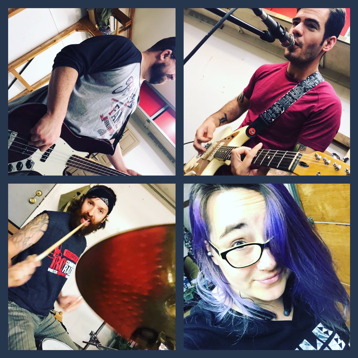 Practice Faces ON!!! Can’t wait to see you guys this Friday at Blind Bobs!