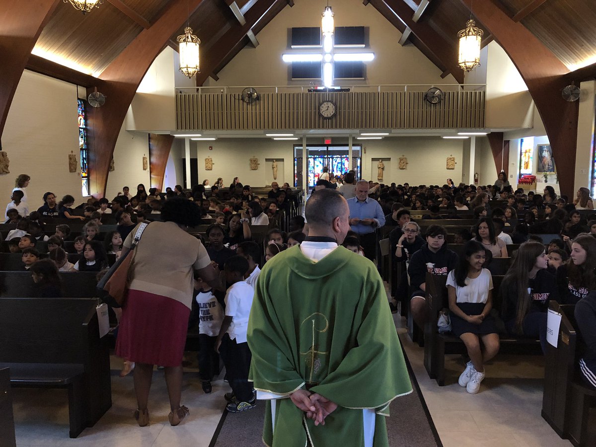 Celebrating our end of year mass through our pilgrimage to St. Jude’s parish. Thank you Father Josue for such a beautiful mass. #weBelong