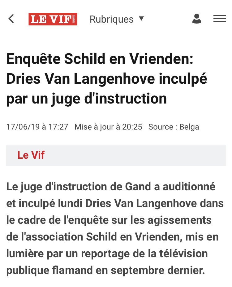 NicoPatelli's tweet photo. Dries Van Langenhove inculpé pour infractions aux lois : 
➡️ sur le racisme ;
➡️ réprimant les faits de négationnisme ;
➡️ portant sur les armes.

Vu comme ça, le « new » #VlaamsBelang a l’air d’être vraiment différent. #VanLangenhove #SchildenVrienden #BE2605 https://t.co/lVCo6HzrmX