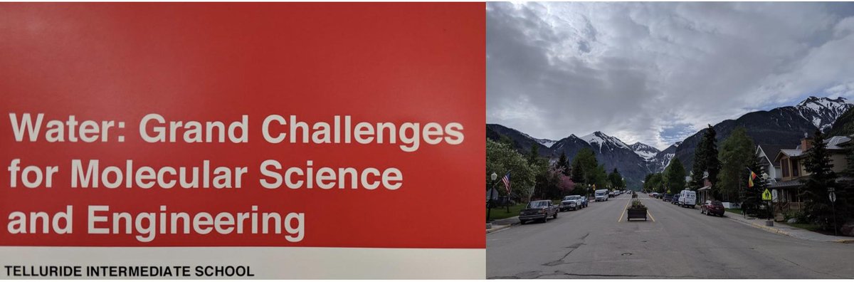 PaesaniLab's tweet photo. This is definitely the right place to be this week! Looking forward to stimulating discussions about #water at different length and time scales at @TellurideSci. #MBpol #manybodyeffects #DFT
@UCSDPhySci @UCSDChemBiochem @SDSC_UCSD https://t.co/sPTm1aEtDb