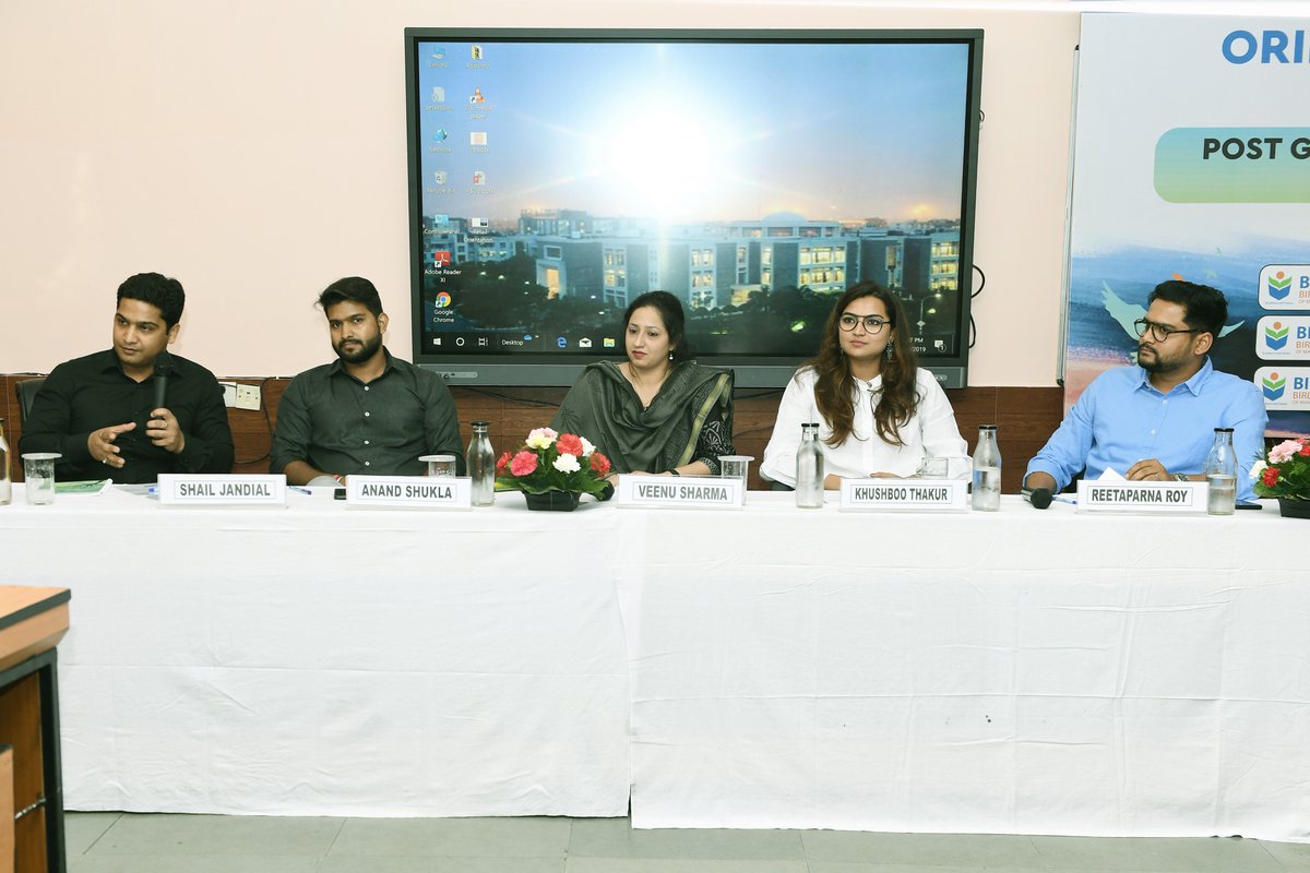 RetailiaBimtech's tweet photo. #RetailManagementProgram @BIMTECHNoida welcomes #NewBatchRM 2019-21. A glimpses of Orientation Program organized for freshers. Faculty, industry mentor & alumni introduced them to retail world. @directorBIMTECH addressed the students. https://t.co/gVgAS76Iy6
