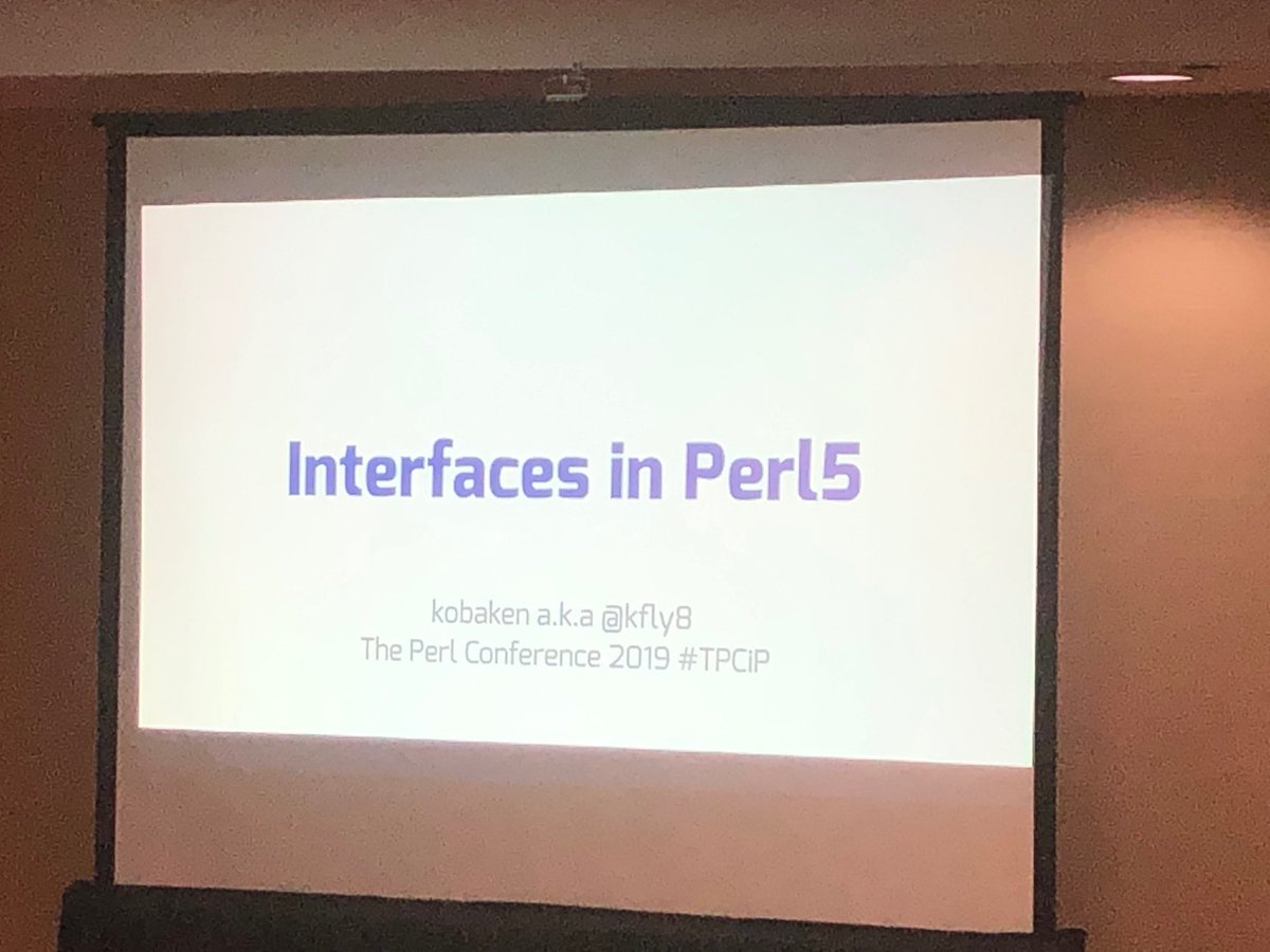spazm's tweet image. Welcome to @kfly8 -- flew from japan to give a talk at #TPCiP at his first TPC.  Props!  Organized YAPC Tokyo.