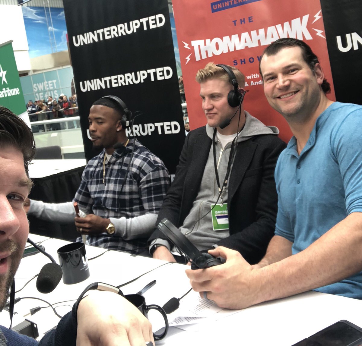 Congrats to first ballot <a href="/ThomaHawkShow/">The THOMAHAWK Show</a> Hall of Famer <a href="/JoshMcCown12/">Josh McCown</a>.