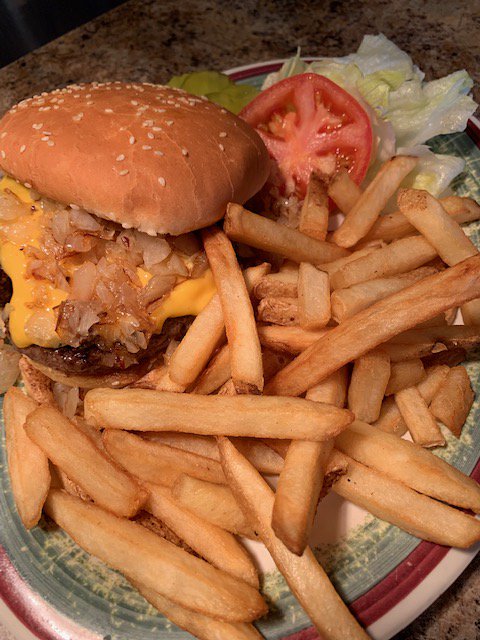 Now that's a burger!