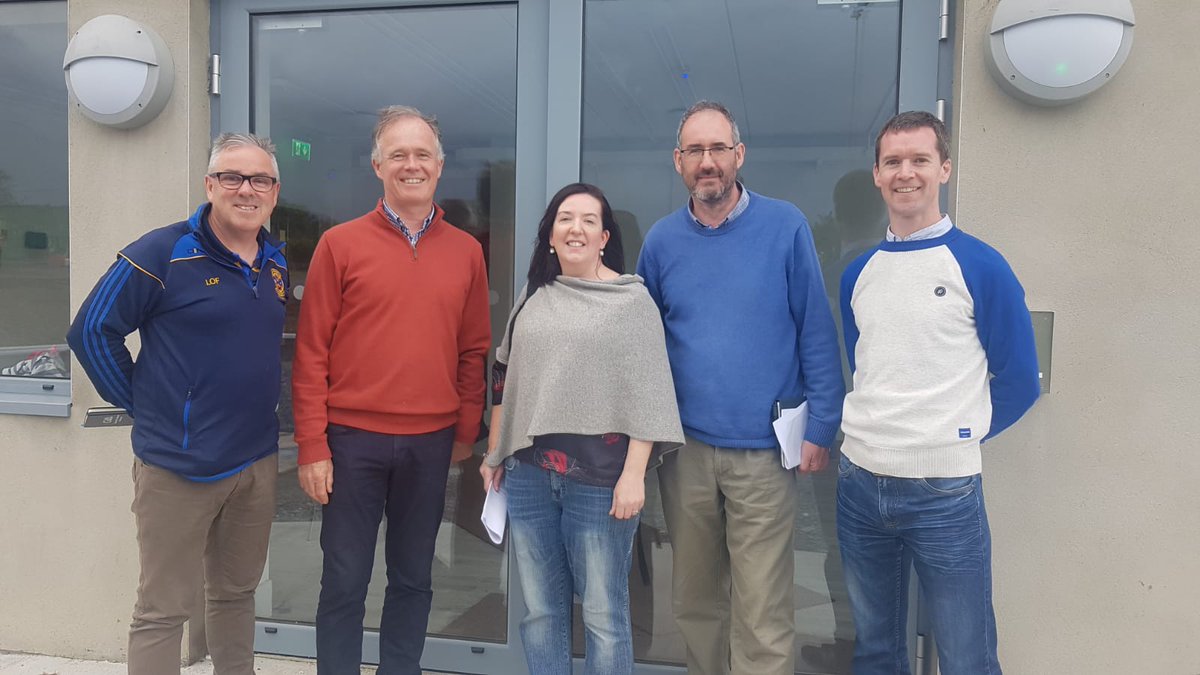 CastleknockGAA's tweet photo. Clubhouse Construction Team have handed over our super new clubhouse to the Executive. Well done  Noel , Martina, John, Niall &amp; Liam. You have done an outstanding job. We the members are extremely grateful. Maith sibh. #lechéile. https://t.co/pUMMPSlXR9