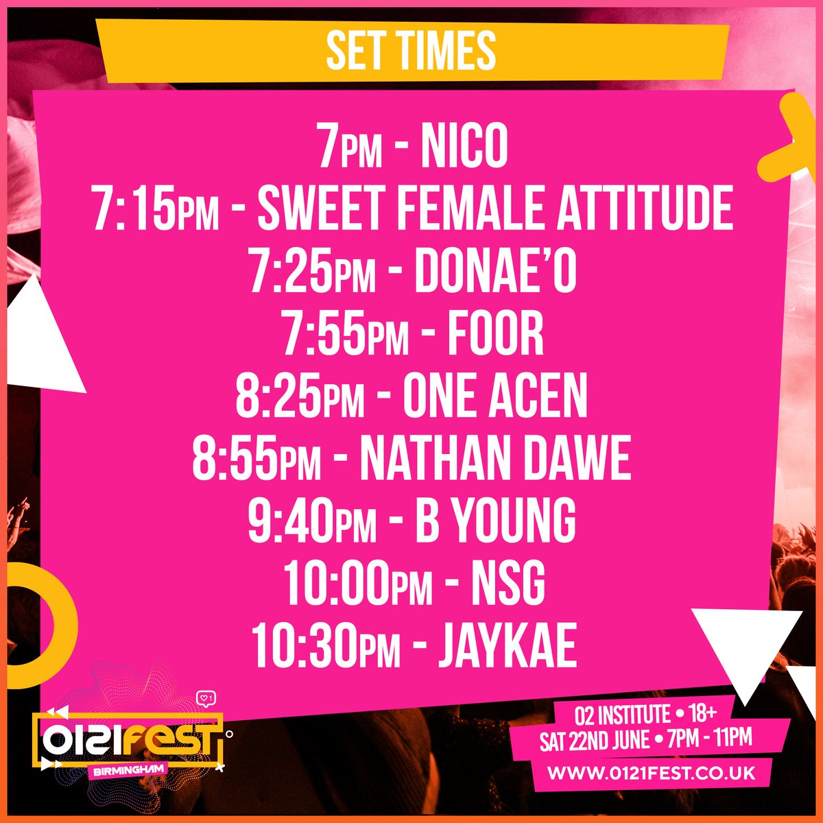 0121FEST's tweet photo. 🚨 ANNOUNCEMENT 🚨 https://t.co/EDtf9EJKog