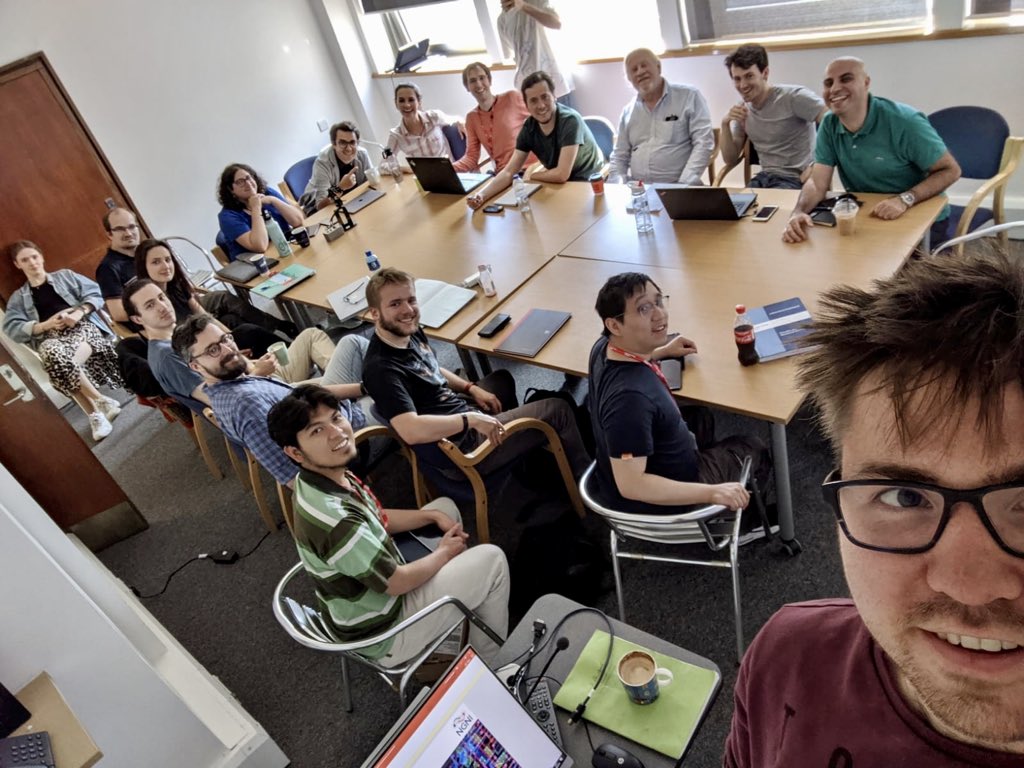 It’s a full house today!!! <a href="/ImperialNGNI/">Imperial NGNI Lab</a> group meeting #teamselfie