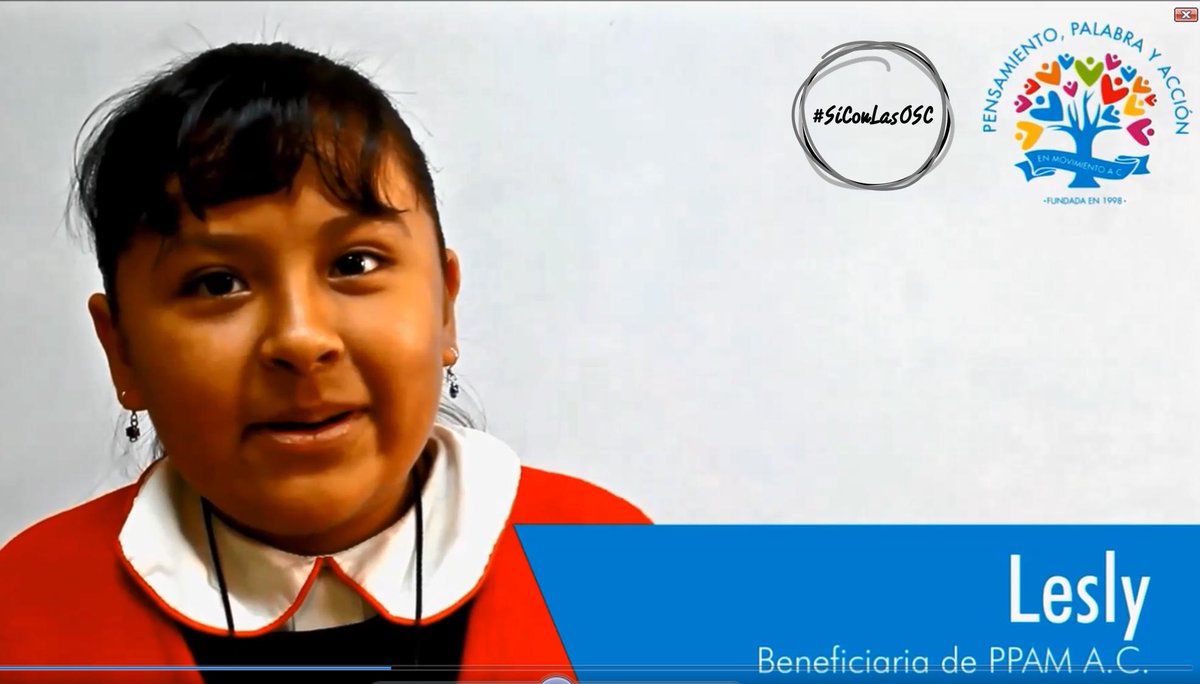 SiConLasOSC's tweet photo. "Lo que he aprendido de @PPAM_AC es a expresar mis emociones y sentimientos para que no se queden guardados." -Lesly
Si a ti también te ha impactado el trabajo de una organización, ¡comparte un video contándonos la historia!
#SíConLasOSC #ImpactoOSC https://t.co/62R3v9zRYd https://t.co/xGUlTvs72p