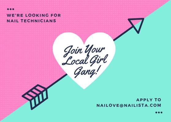 Ever wanted to work somewhere where you're surrounded by a team of awesome women who always have each other's back? 

We're looking for new additions to the teams at Manchester and Chester! 

Please apply to nailove@nailista.com

Please share! ❤