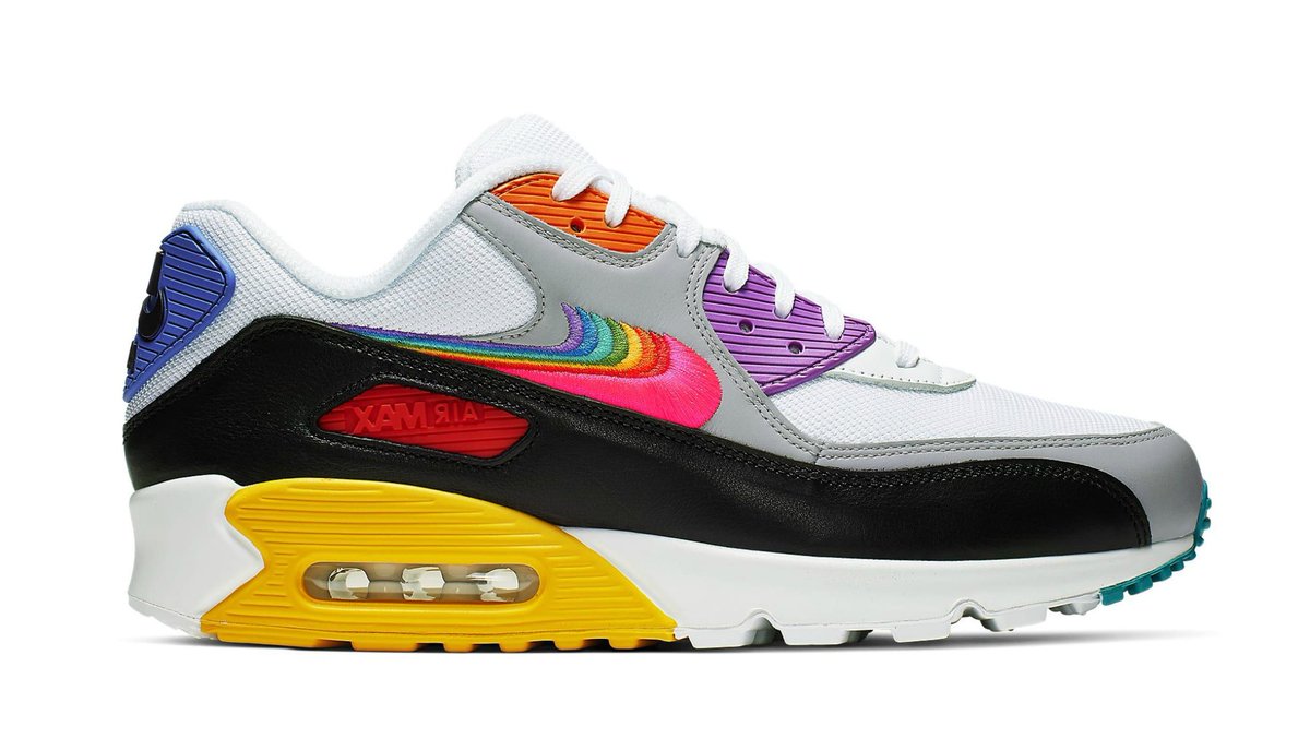 hypelegend_'s tweet photo. Nike Air Max 90 "Be True" arrives on Saturday 15 June 2019! https://t.co/OteqrPz4qs #nike https://t.co/mpf5ZjZZxZ