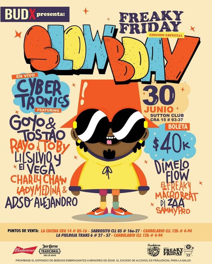 Crhist_Valencia's tweet photo. #Slowbday 30/05/2019 #Bogota #SuttonClub 💥😎🍓🍓🍓🍓🍓 @slowmikeCQT @SlowRecords11 @SlowRecords https://t.co/OMdSzW6rBP