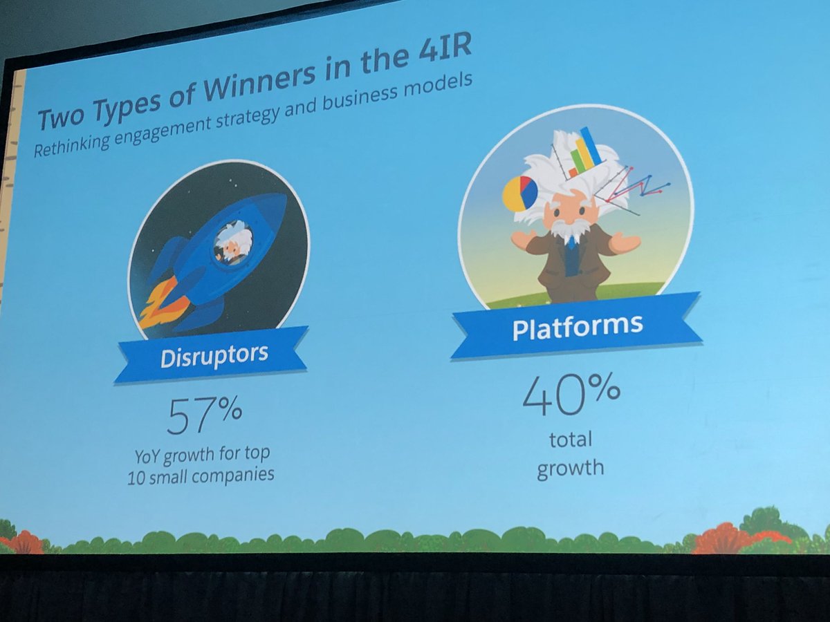 SalesforceAaron's tweet photo. Are you a #disrupter who is using a customer #engagement #platform to transform the way your company does business? #CNX19 #consumergoods #industryPOV https://t.co/eM04TKR57q