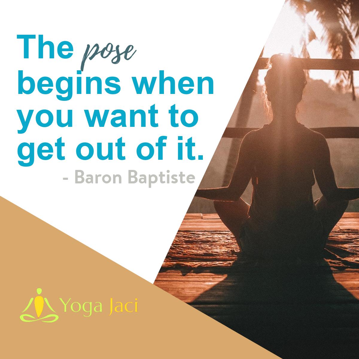 yogajaci's tweet photo. The post begins when you want to get out of it. ~ Baron Baptiste

#yogajaci #yogapose #yogapracticeinthemorning #yogaeveryday https://t.co/U1QZSVW6kH