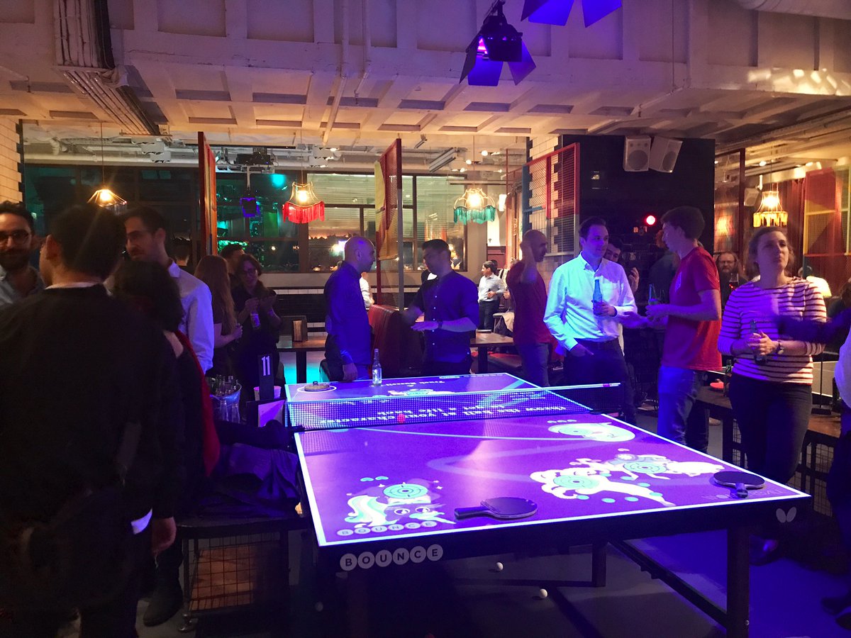 radugidei's tweet photo. End of the day at #dynamoday, digital 🏓, 🍕 & 🍻. @UKDynUG #community https://t.co/JE2VoLtC2z