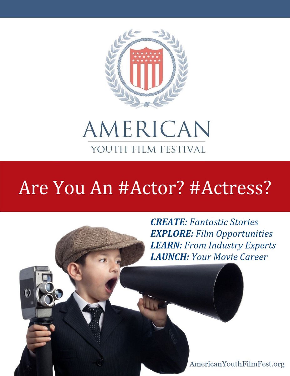 AYFFOfficial's tweet photo. #Call4Entry now open at: @FilmFreeway/AmericanYouthFilmFestival or https://t.co/QIYnpSCI2F Who's ready for #AYFF2020 #Support #youngdirectors #photographers #Youthfilms #ayff #young #filmmakers #tv #film #videography #youth #actors #actresses #submissions #ATL #Atlanta #students https://t.co/mCMrHr7OwS