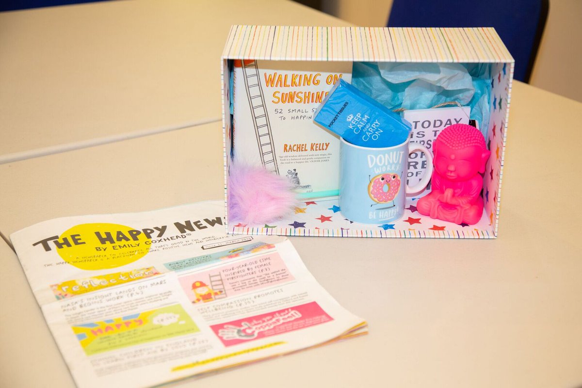 We now stock the @HappyNewspaper_ at our #Basildon #HAPPYhub along with our #HAPPYboxes. Pop in store to see a whole host of wellness gifts, self development books, and sensory products. #MentalHealth #RaisingAwareness #PracticalSolutions #Wellbeing4Life