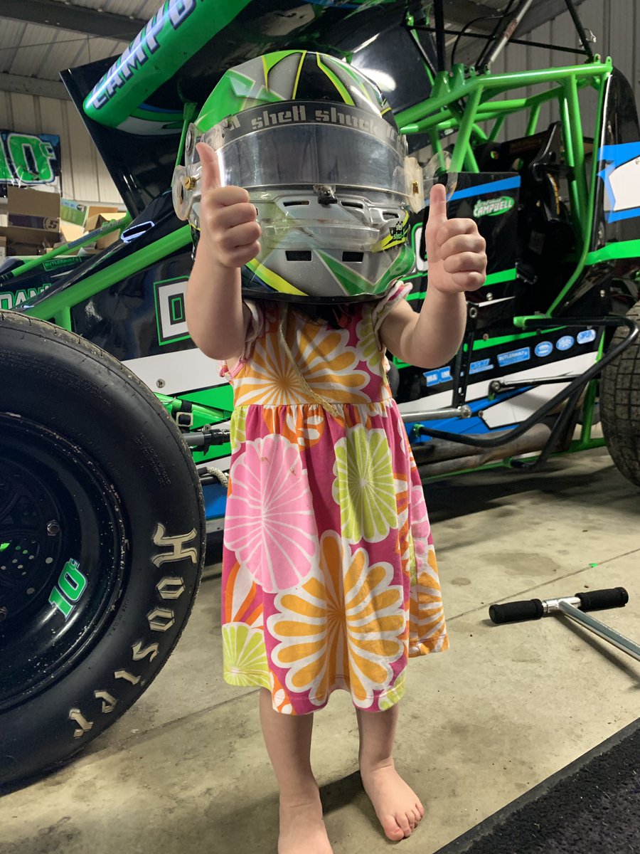 These 2 are ready to get back to racing. Getting sick of all the rain outs!
