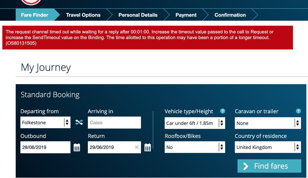 nabilgod's tweet photo. @LeShuttle Your website is broken and I can't book my trip. Your frontend devs also need to use better error messages! https://t.co/90dJ1xIAok