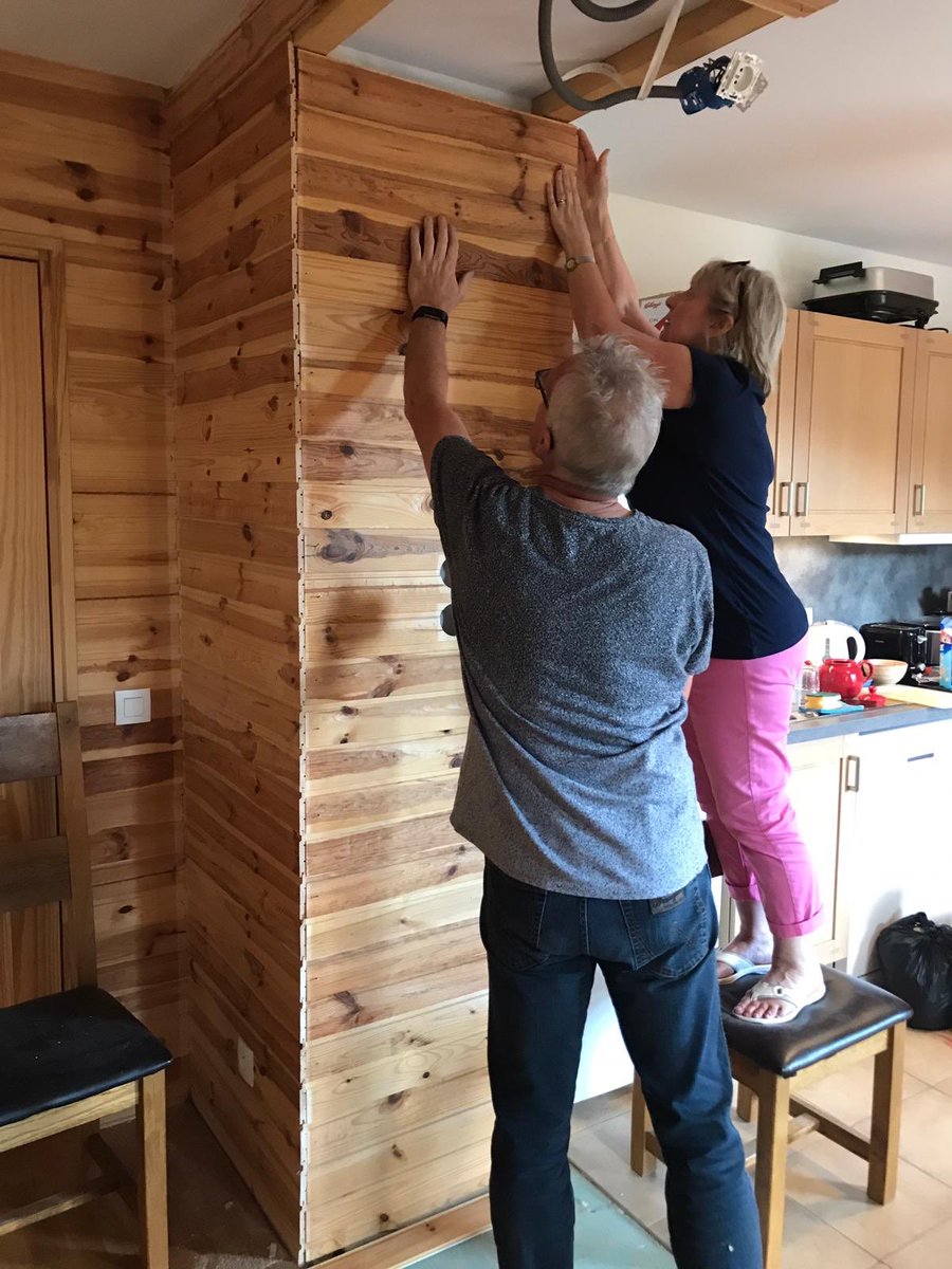 CreteCoteSki's tweet photo. The change is almost complete! The wall in the kitchen/dinning area has been removed &amp; its opened up the space perfectly! An even more sociable area now!
.
.
#LaCabine #LaCabineSki #CreteCote #LaPlagne #Plagne1800 #MountainChalet #FrenchAlps #SkiChalet #SummerChalet https://t.co/CTw0drppj0