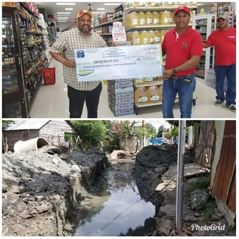 Riveron2020's tweet photo. El empresario Daniel hace su aporte para resolver el problema del sector Norte, Dajabón es de todos.

#Riveron2020 #RiveronAlcalde #PonteEnEsto
#PRM #ElCambioEsRiveron https://t.co/Cbg4dlSaPS