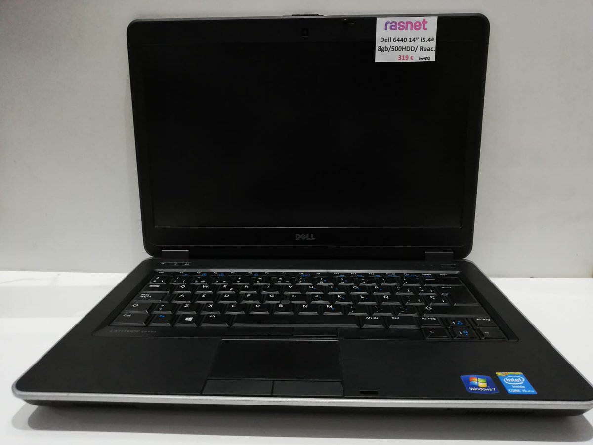 RASNETinformati's tweet photo. Ordenadores reacondicionados #portátil DELL 14" intel i5_4ªgen. 8GBRAM 500HDD + HDMI 💻🇪🇸🇬🇧https://t.co/X2wKWGwC12     #informática en Málaga https://t.co/TG4KIciuUU