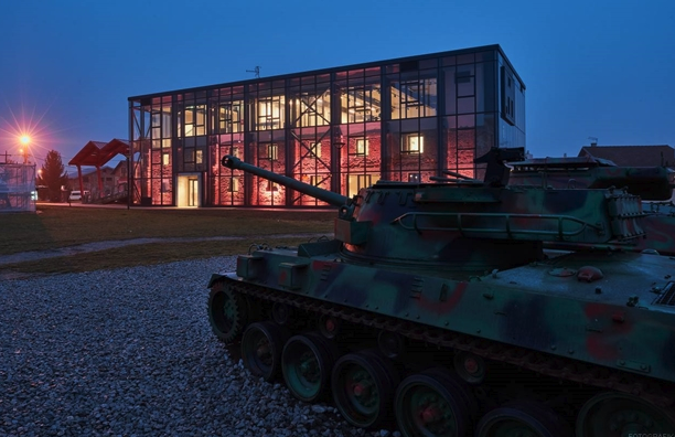 croatiaheritage's tweet photo. For a while, we've been passing #Turanj #Croatia, south of #Karlovac, waiting for the indoor portion of this #war #museum to be completed. We think it opens this July! #Hrvatska #Freedom from #Communism https://t.co/XzQ7CYMlqw