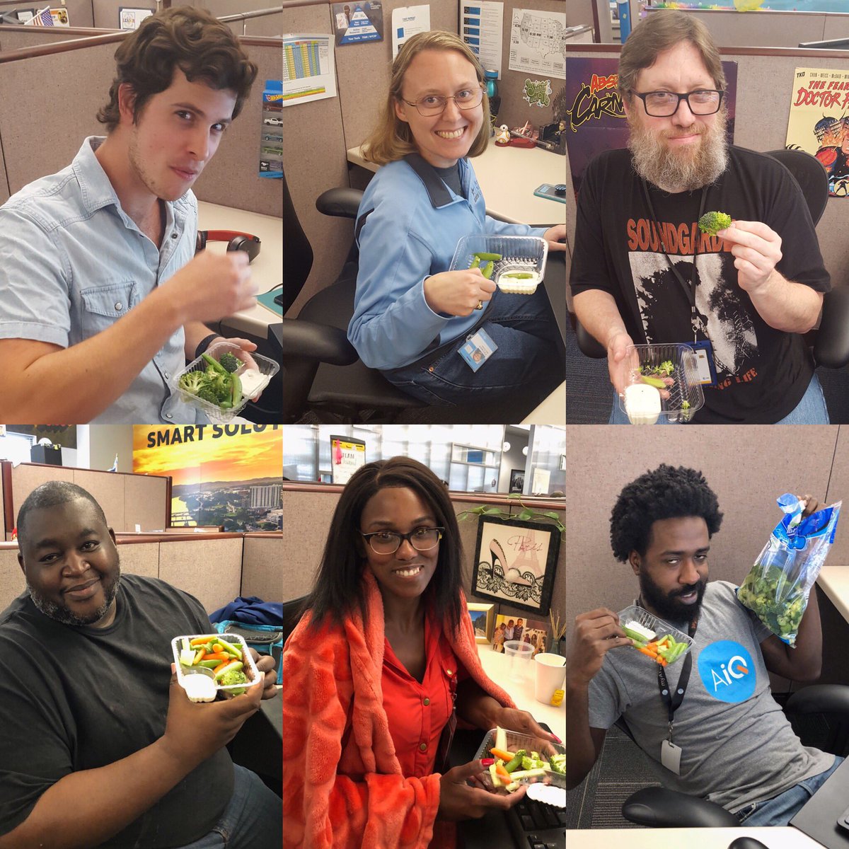 We are having a blast celebrating #NationalEatYourVegetablesDay with a delicious snack!
#yummy #mondaythoughts #LifeAtATT #TUGGLENATION <a href="/ATT/">AT&T</a> <a href="/CJLaBoard/">Carolina Texan</a> @cj5951Cat #veggies