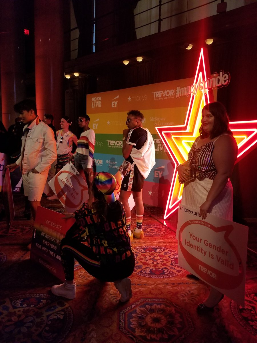 Excited to be at #TrevorLIVE to celebrate the great work <a href="/TrevorProject/">The Trevor Project</a> does to protect GLBTQ youth.  <a href="/EducatedChange/">Educated Change (EC)</a>