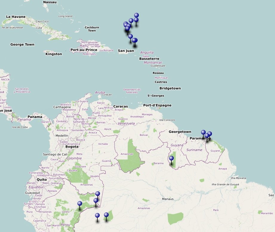 stratoballoon's tweet photo. #NewsFromTheLoonFleet
With no announcements of new launches for the upcoming days, this is the approximate location of the 46 balloons that currently are part of the worldwide fleet of #ProjectLoon
#HBAL #LoonProject
#ProyectoLoon https://t.co/h8k8SZlQWU