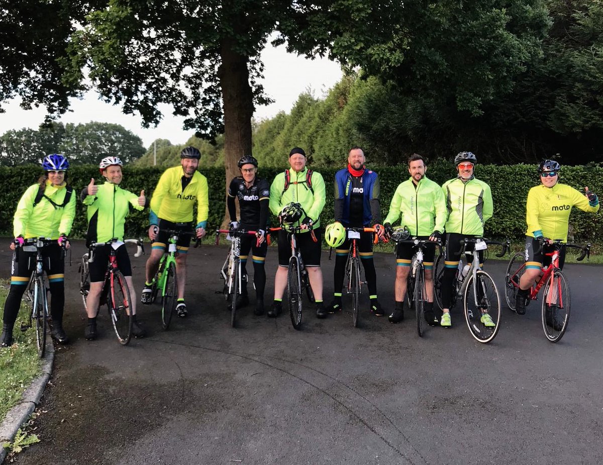 motoway's tweet photo. More snapshots of #BBBR19 last week, where our team smashed a 5 day cycle from Normandy to Paris to raise funds for Help For Heroes! ❤️ https://t.co/F5jL2mZQkf