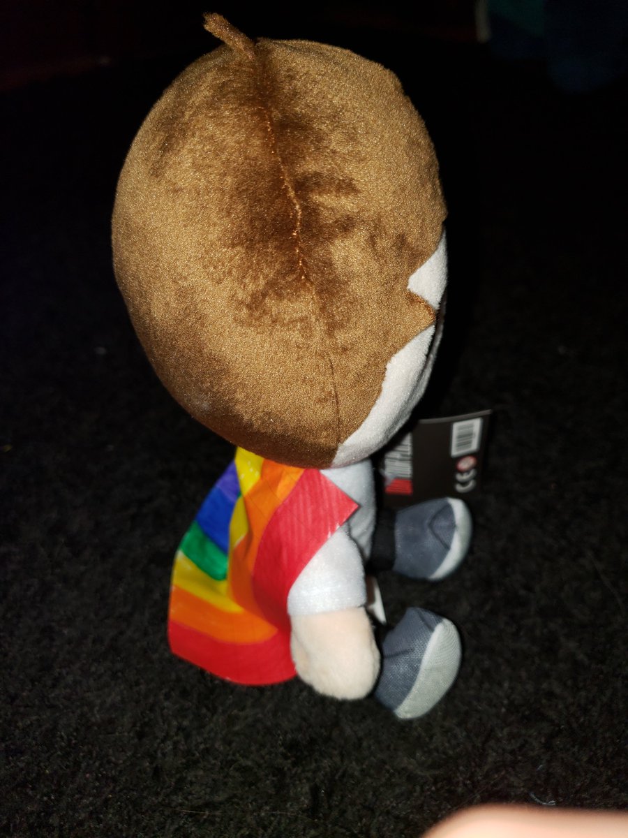 I made a mini pride flage for my Dan plush