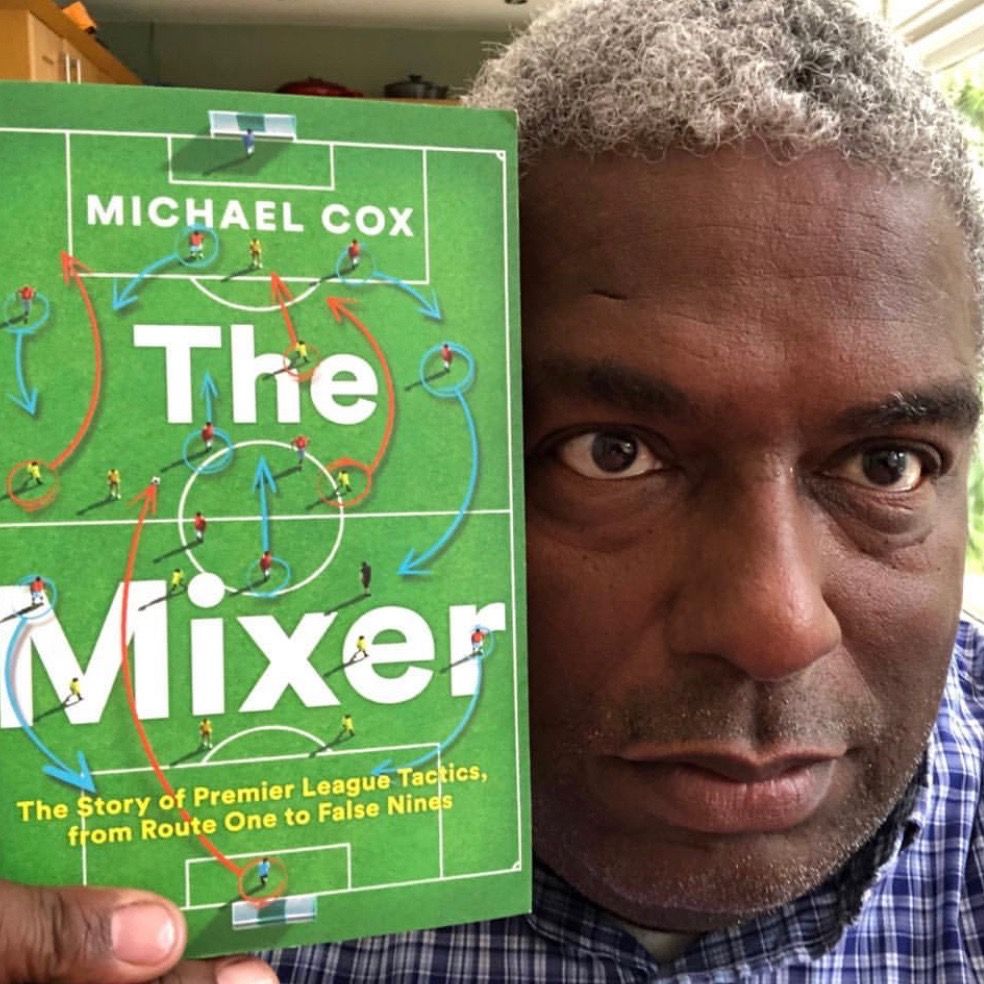 EalingReading's tweet photo. #EalingRecommends from @tcmbigcheese, The Mixer by Michael Cox @zonal_marking. Alternative history of the Premier League told through tactical innovations over the last 25 years. Everything from Tika-taka to the Makelele role, all here in delicious detail. #football #books https://t.co/TcCHjPvw2M
