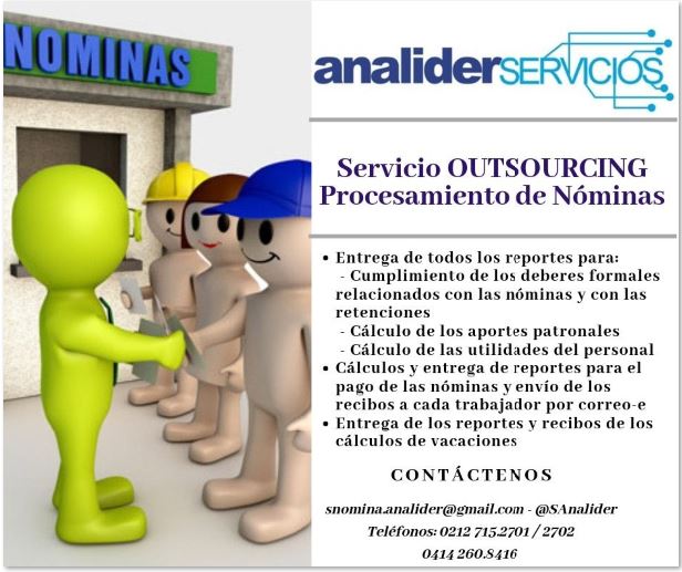 SAnalider's tweet photo. Sin angustias para su empresa, @SAnalider procesa su nómina de manera segura y confidencial https://t.co/EYM8Eq5VhT. Contáctenos snomina.analider@gmail.com - 0212 7152701 /2702 - 0414 2608416 https://t.co/TrDYJL2k9r