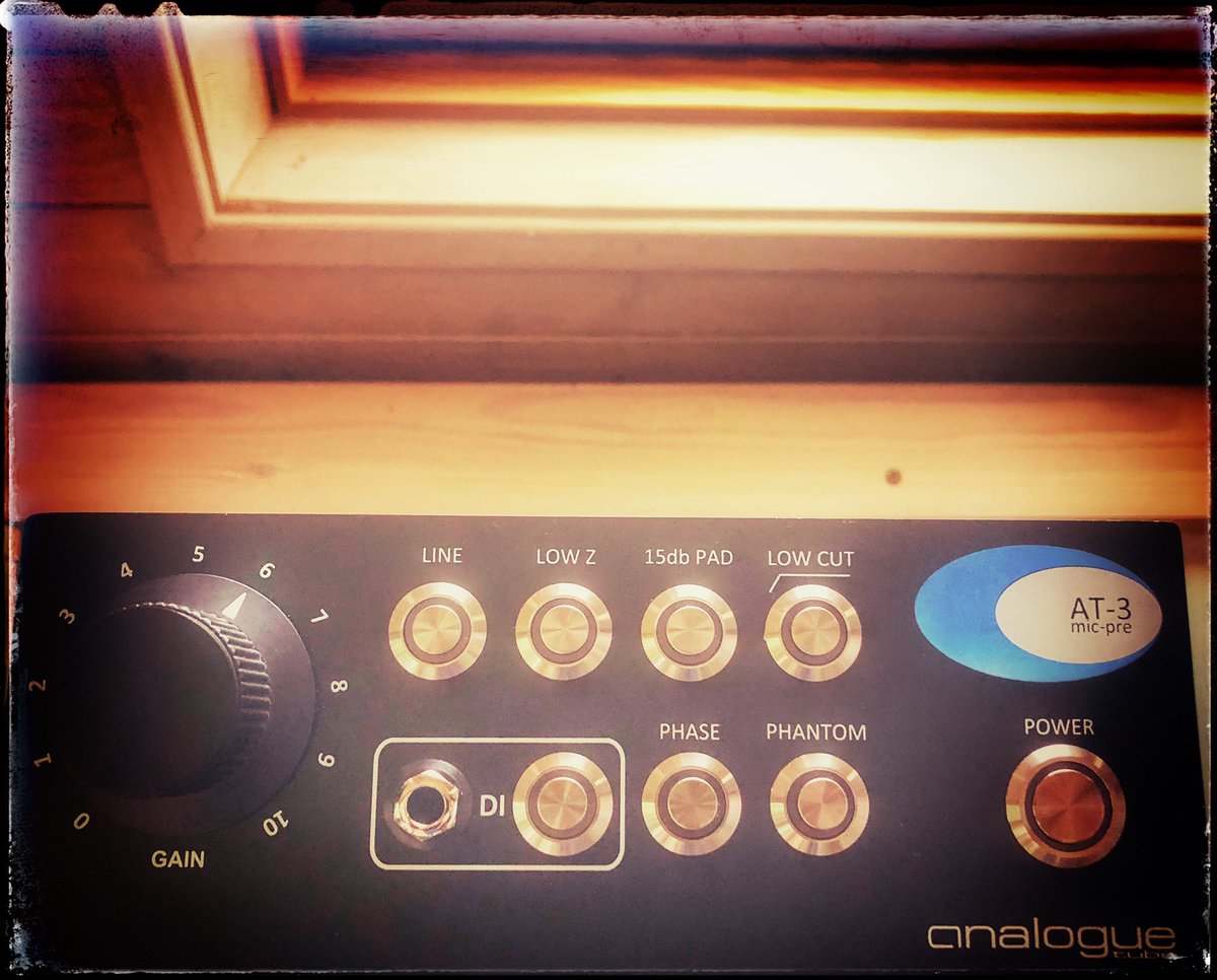 New pre-amp in the house. Simply stunning. #microphonepreamp #triode #recordingengineer #mixengineers #recordproduction check out @analoguetube