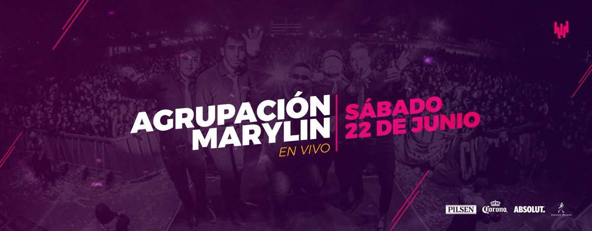 WBellaUnion's tweet photo. Sabado 22/6 AGRUPACIÒN MARYLIN en vivo 🎤

🔹Informamos que SOLO las prmeras 💯 ANTICIPADAS permiten ingreso 2⃣✖️1⃣hasta 2 Am⏱️
🔹Consegui la tuya en BAMACAR 24 hs , CLANDESTINO RESTO y/o STAFF
🔹V.I.P Limitada ⚠️ https://t.co/DfaCd4RzQl