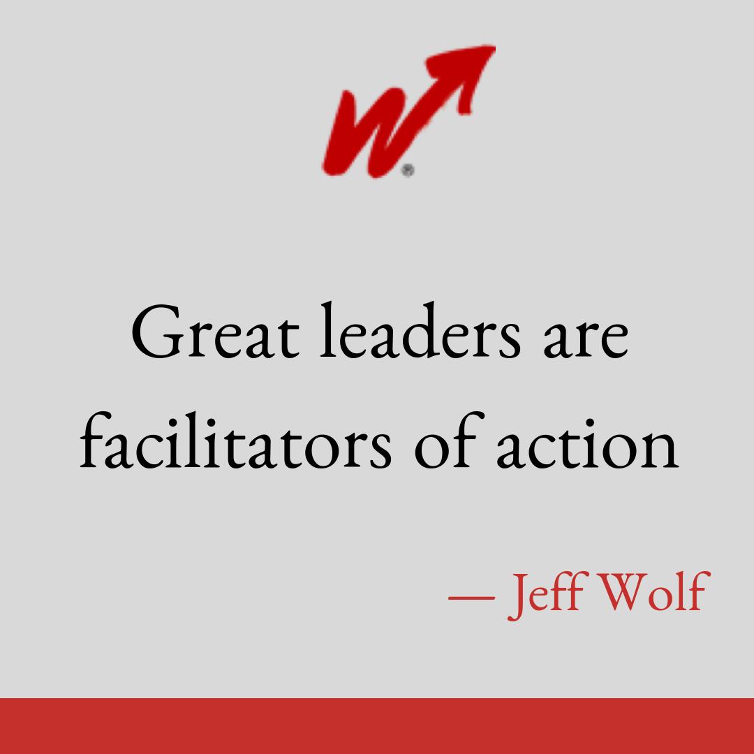 JeffWolfUSA's tweet photo. Leaders compel others to do more. #leadership #motivation #WolfManagement https://t.co/m7uougqPOB