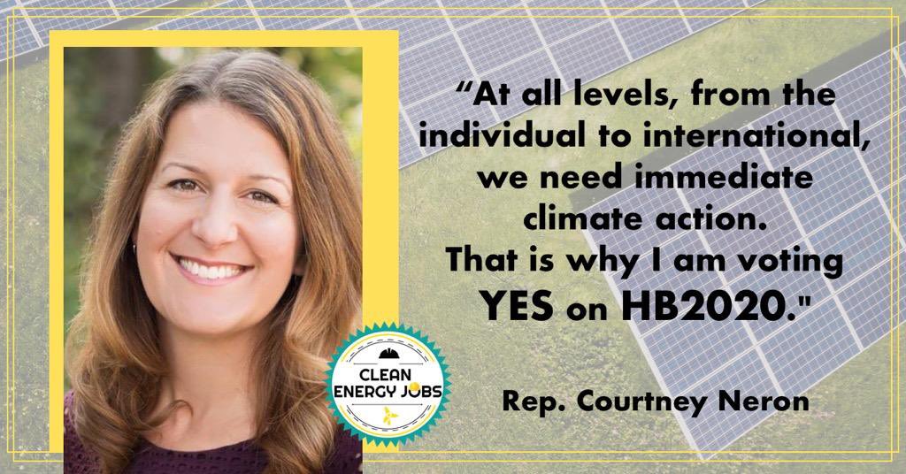 We must continue to work together to address our climate emergency. Adopting groundbreaking policies such HB 2020 is a critical step toward a healthy future for Oregon.  #CleanEnergyJobs 🌅 #orpol #orleg
