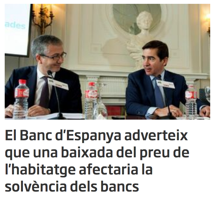 S'han de tenir quadrats. A veure si algun dia s'amoïnen per la decència i solvència de la vida de la gent. ara.cat/economia/Banc-…