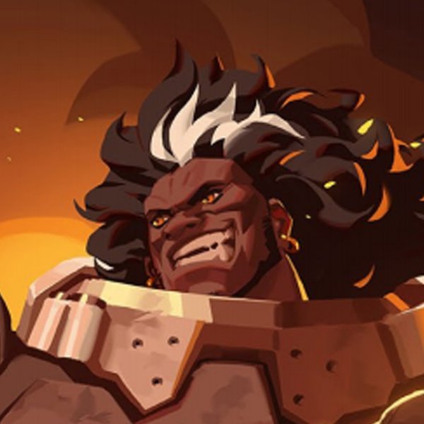 Stylosa's tweet photo. This is Mauga, Talon tank (highly likely he's hero 31) 😲😲😲
Abilities we know of so far:
> Dual Heavy Machine Guns (Larger than the average man)
> Heavy Armor
> Frontal Combat Shield

GET HYPED! https://t.co/CDJtlXwT9H