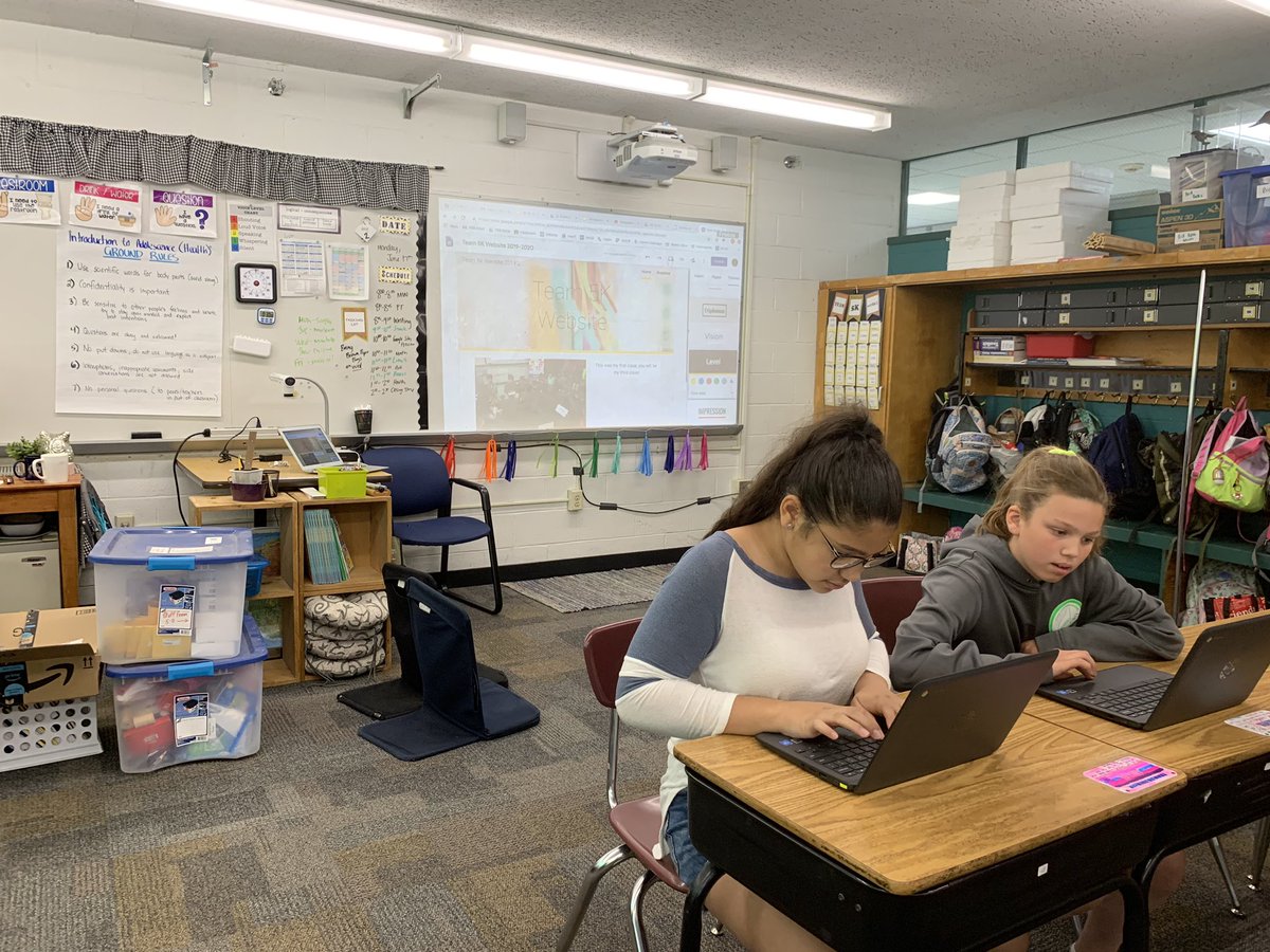 Played around with #googlesites today to learn about how to create and design our own websites! Jumping into making our digital breakout box sites tomorrow! #exploration #digitalskills