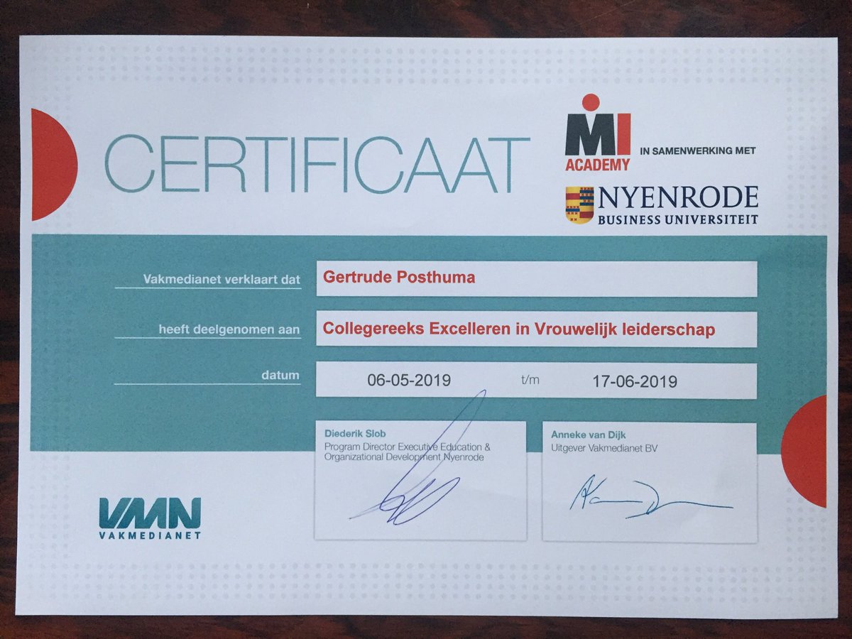 Ik weet nu (bijna) alles over Vrouwelijk Leiderschap 😉. <a href="/NyenrodeBU/">Nyenrode</a> <a href="/MI_AcademyNL/">MI_AcademyNL</a>