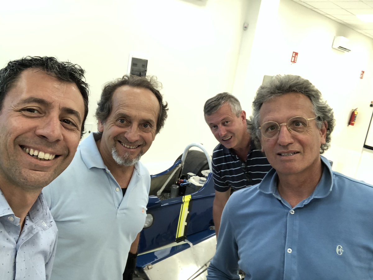 YComposite's tweet photo. Look who popped in at @YComposite today?!
Living legend of motorsport!!! #motorsportlegends 
#motorsporthistory 
#f1 
@Formula1 
@MinardiOfficial 
#tyrrel 
#tyrrellp34 https://t.co/AUoDsiHLJp