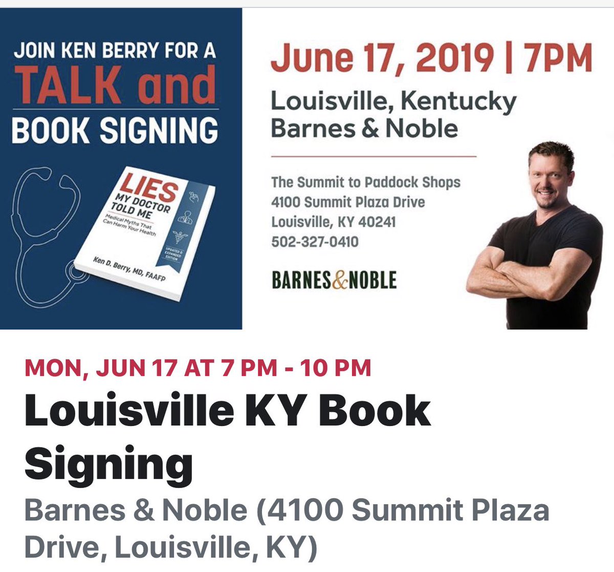 Ken D Berry Md On Twitter Near Louisville Ky Come See Us